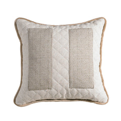 Fairfield Herringbone Pocket Throw Pillow, 18" x 18", 1PC