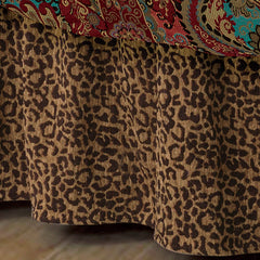 Bed Skirt, King, Leopard, 1PC