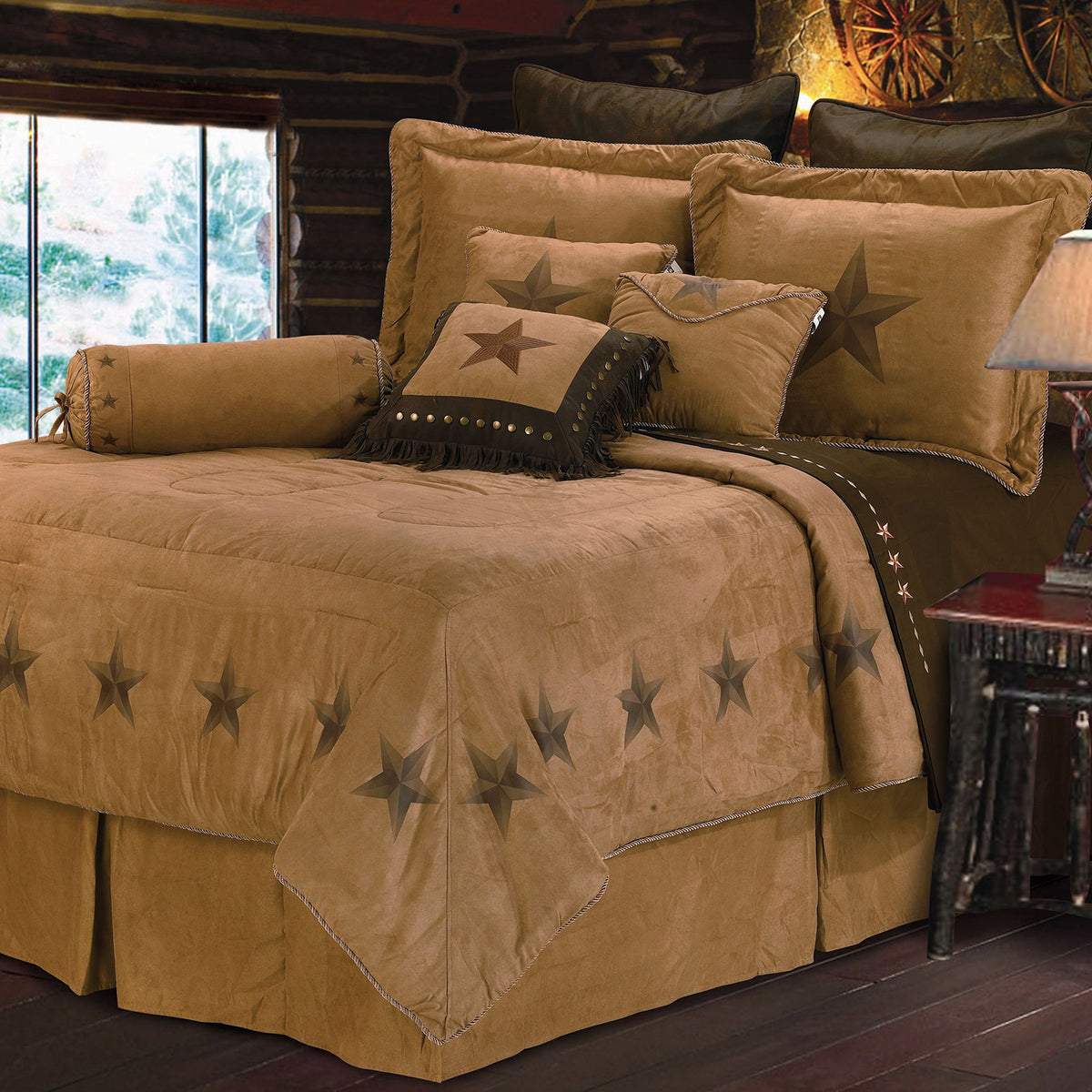 Luxury Star Comforter Set, Full, 7PC