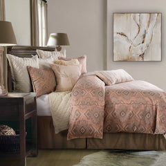 Sedona Pale Sienna Comforter Set, Super King, 3PC